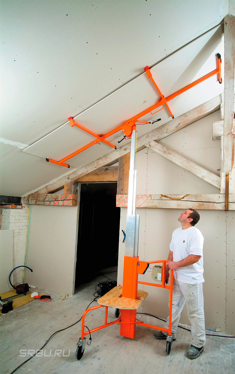 Ascenseur de cadre de cloison sèche