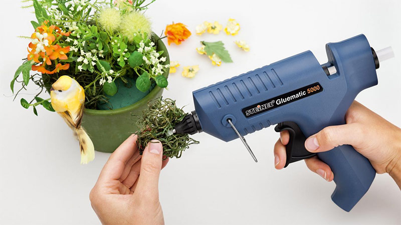 Utilisation d'un pistolet thermique