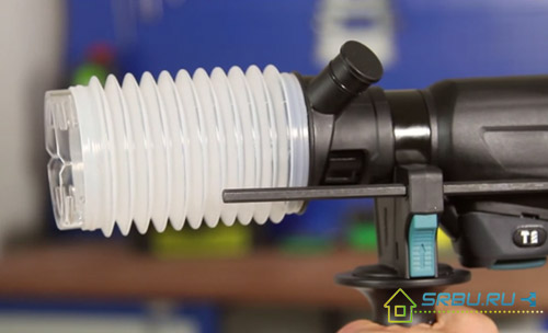 Protection contre la poussière de forage