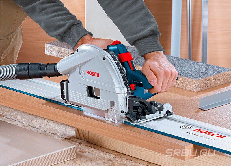 Sciage de guide-chaîne