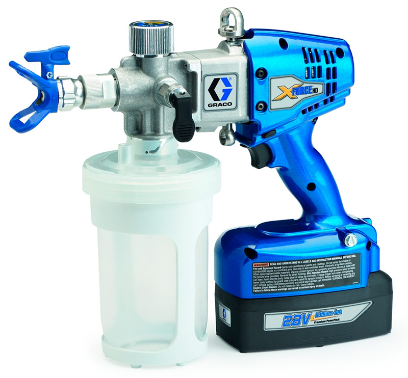 Pistolet pulvérisateur sans fil