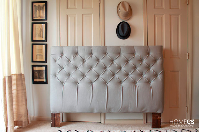 Tête de lit souple prête