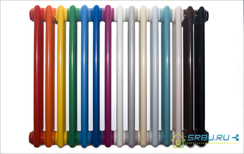 Coloration des radiateurs tubulaires