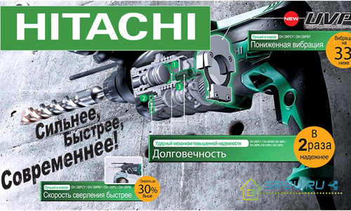 Marteaux rotatifs Hitachi