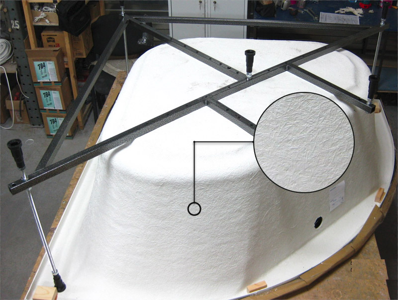 Renforcement de la structure des couches