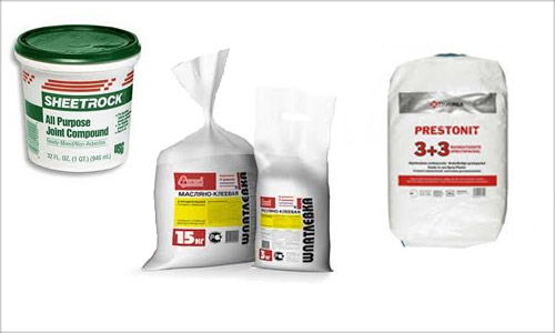 Variétés de mastics