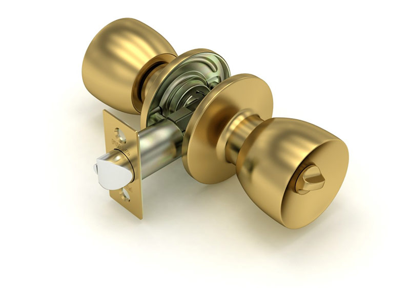 Poignée avec loquet intégré