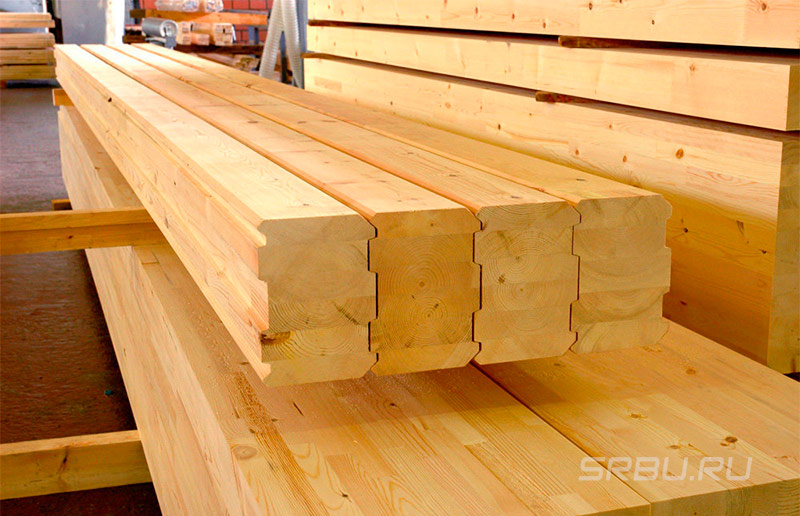 Poutre profilée collée