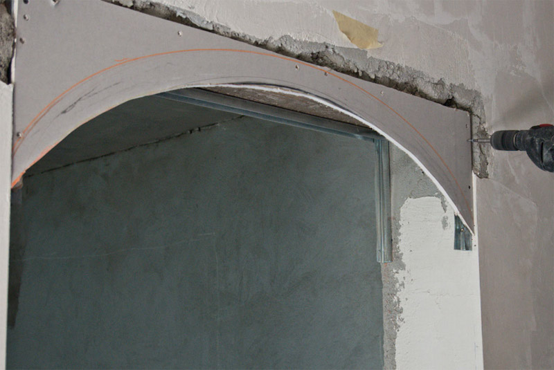 Montage sur cloison sèche