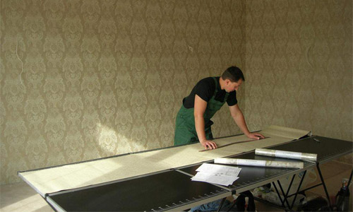 Table de papier peint