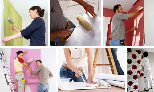 Comment coller du papier peint sur du papier peint